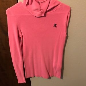 RALPH LAUREN PINK TURTLE NECK